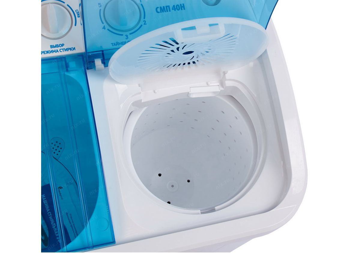 Купить Стиральная машина-полуавтомат ФЕЯ СМП 40 Н Прозрачная крышка — Фото 3