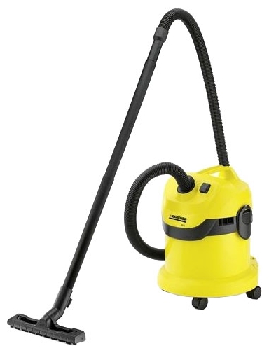 Пылесос KARCHER WD2 1000Вт желтый/черный																		 — описание, фото, цены в интернет-магазине PT Stores