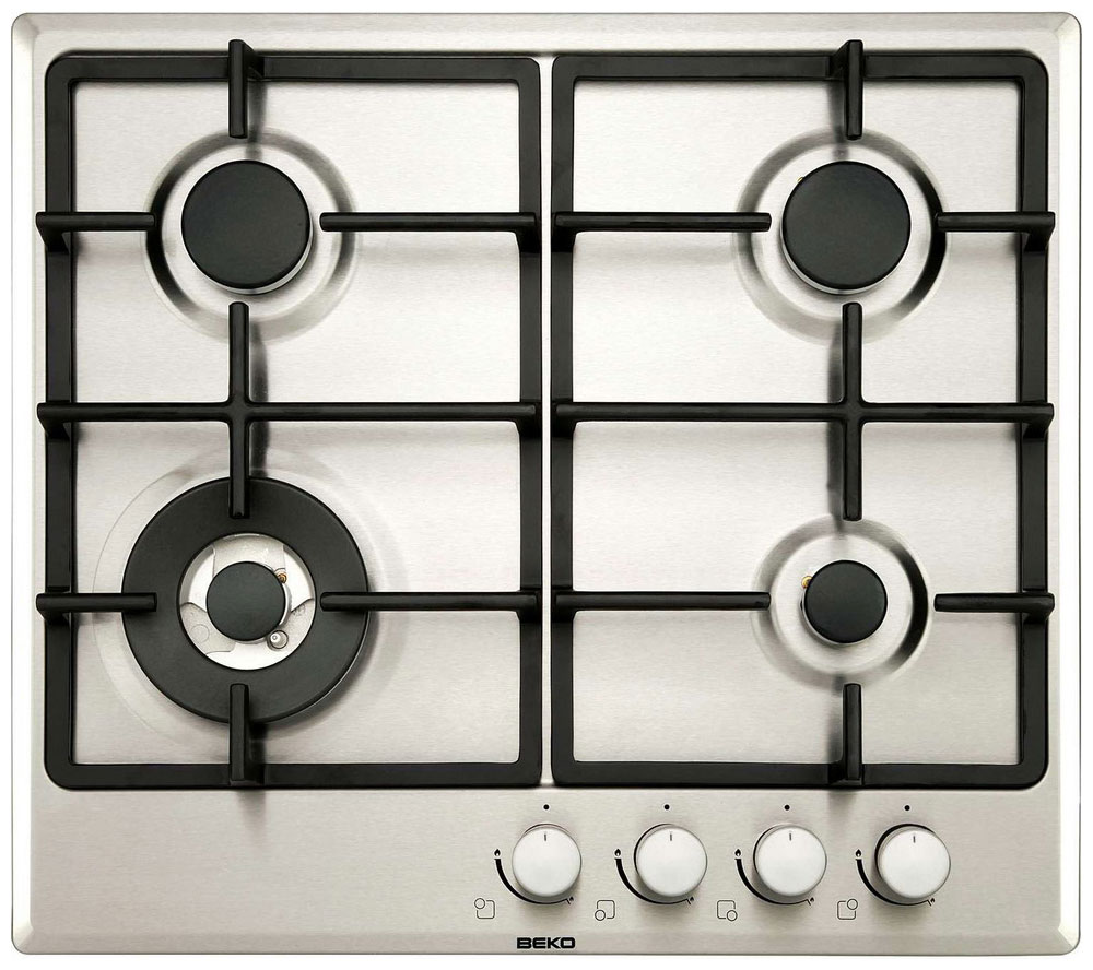 Газовая варочная панель BEKO HIAW 64225 SX																		 — описание, фото, цены в интернет-магазине PT Stores