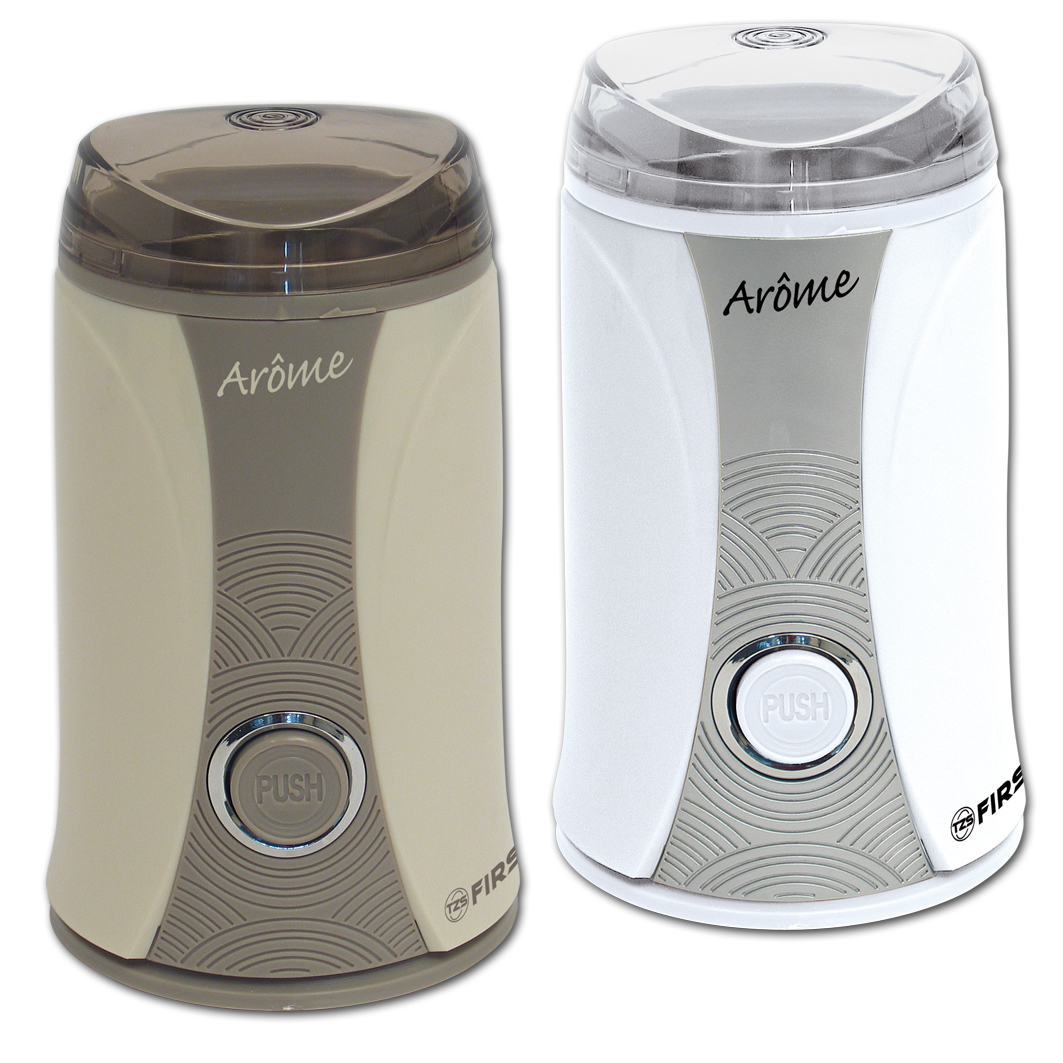 Кофемолка FIRST FA-5482  Ivory/Grey																		 — описание, фото, цены в интернет-магазине PT Stores