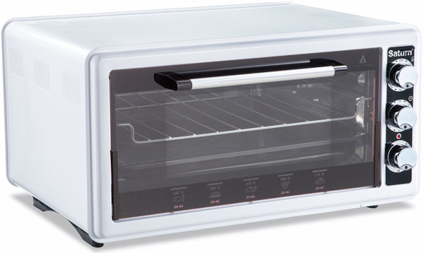 Мини-печь SATURN ST-EC 1077 White																		 — описание, фото, цены в интернет-магазине PT Stores