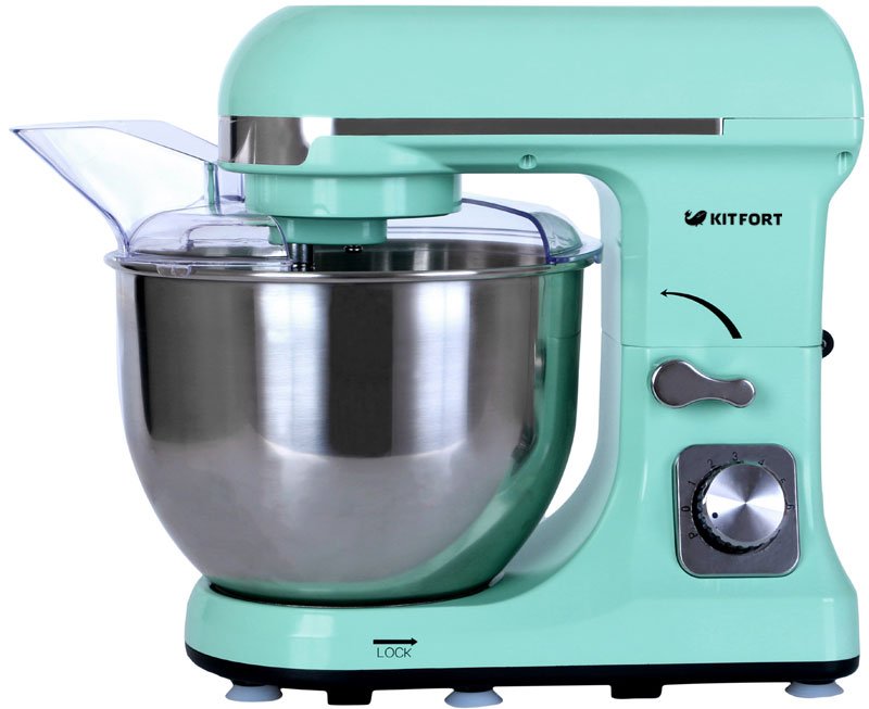 Миксер Kitfort KT-1324-1, бирюзовый																		 — описание, фото, цены в интернет-магазине PT Stores