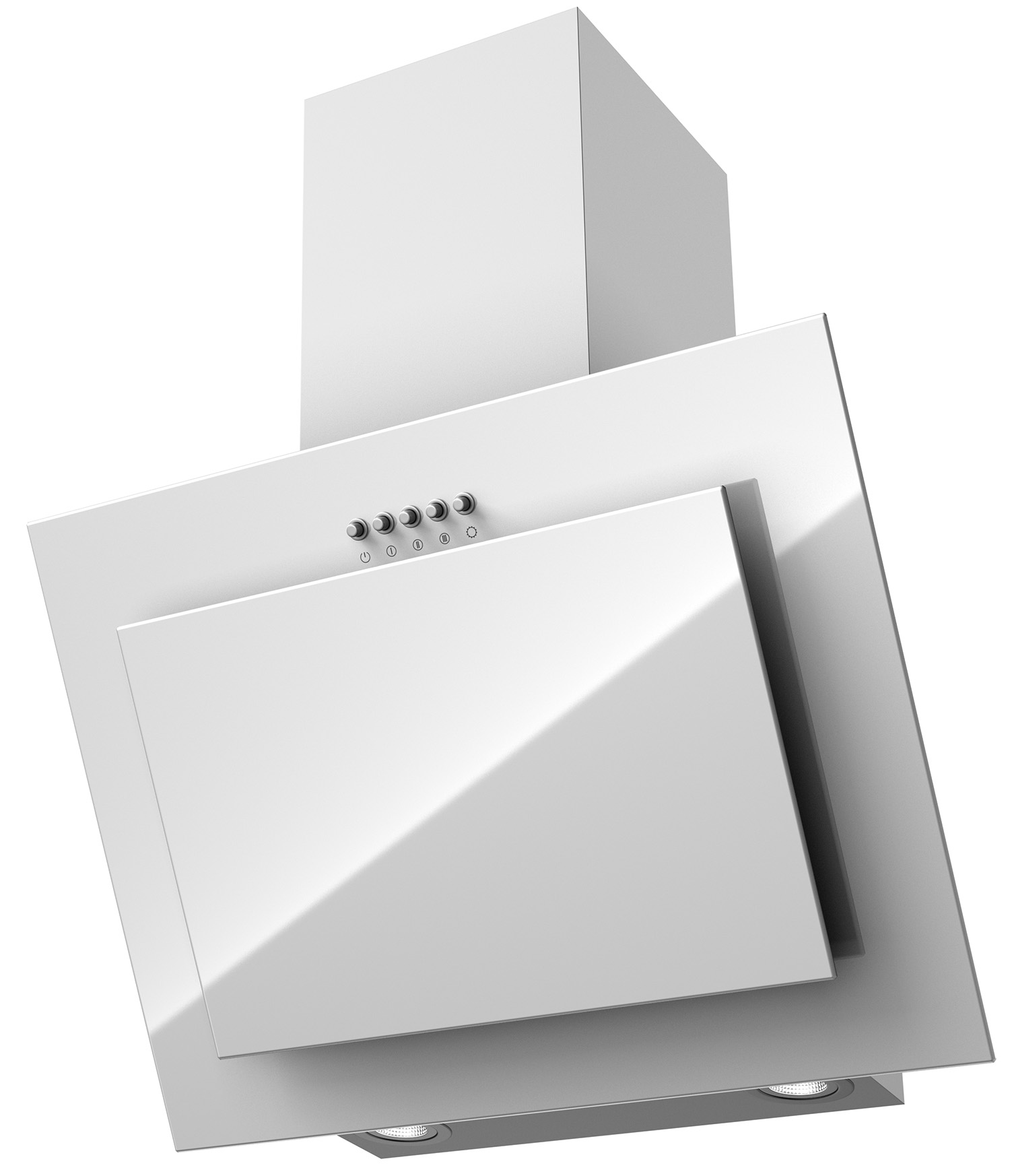 Наклонная вытяжка KRONA SELIYA 600 white PB																		 — описание, фото, цены в интернет-магазине PT Stores