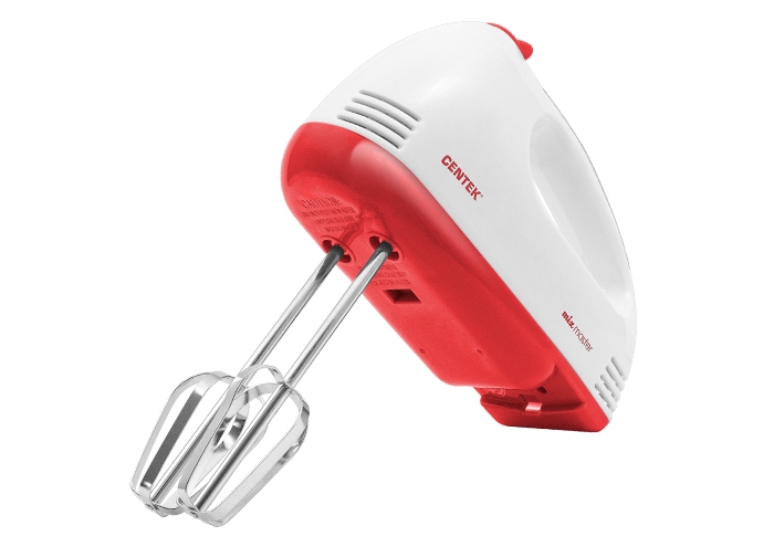 Купить Миксер CENTEK CT-1111 бел/красн — Фото 3