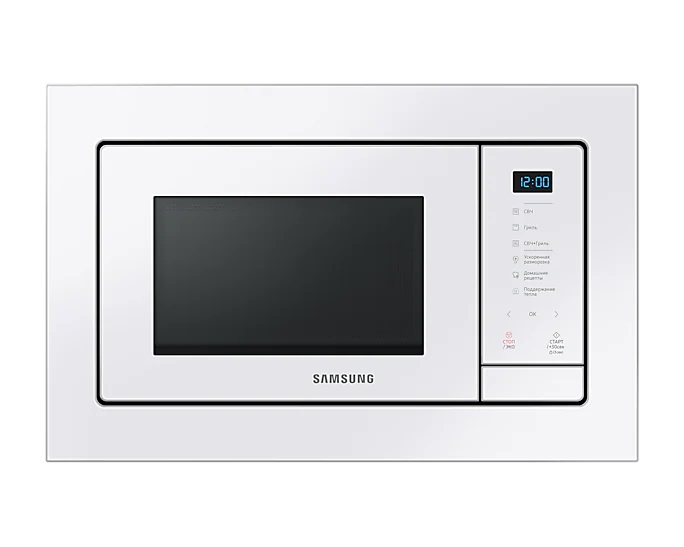 Встраиваемая СВЧ печь SAMSUNG MG20A7118AW																		 — описание, фото, цены в интернет-магазине PT Stores