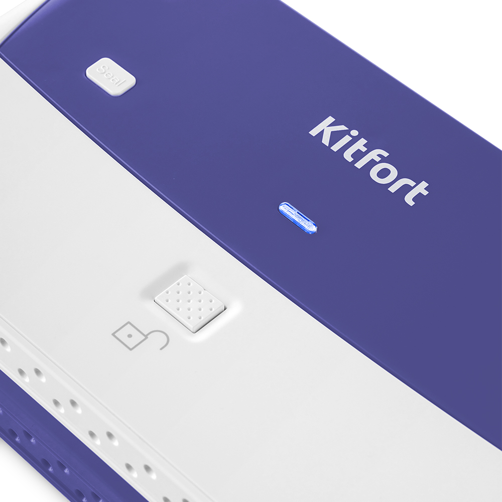 Купить Вакууматор Kitfort КТ-1512-1 бело-фиолетовый — Фото 3