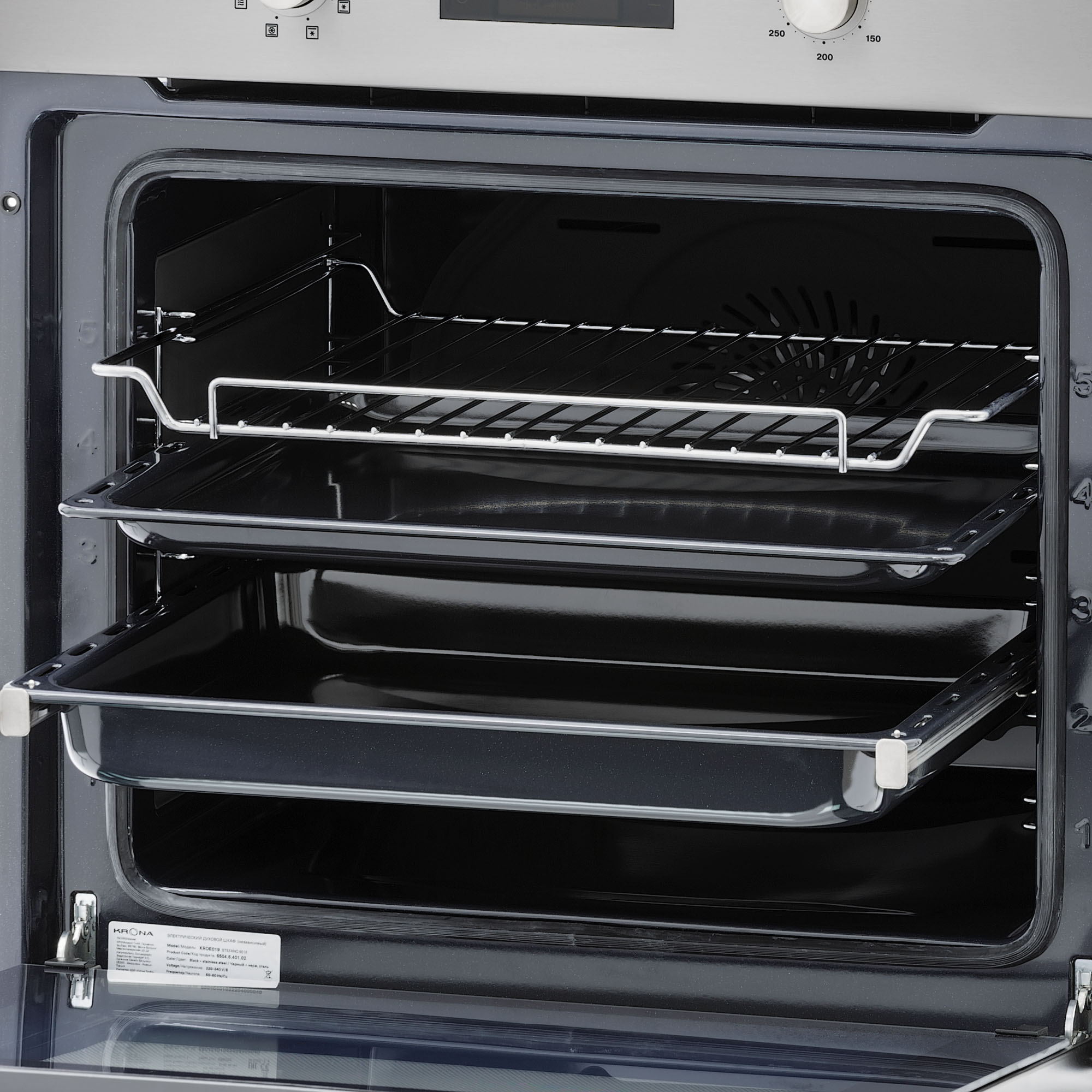 Купить Электрический духовой шкаф KRONA STEFANO 60 IX — Фото 2