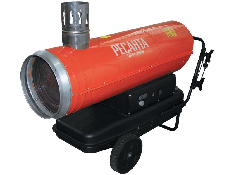 Тепловая пушка Ресанта ТДПН-50000																		 — описание, фото, цены в интернет-магазине PT Stores