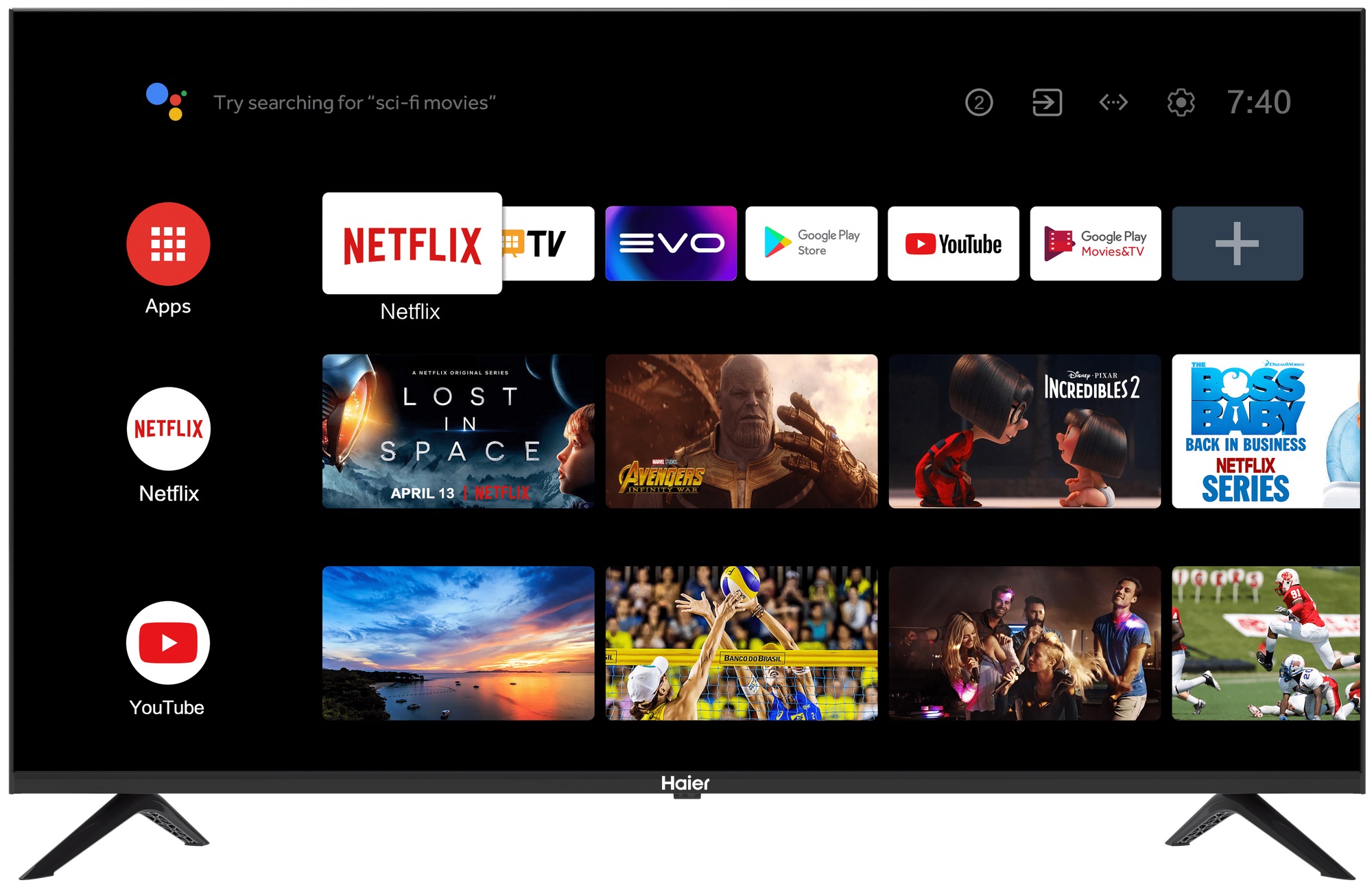Купить Телевизор Haier 43 Smart TV S1 — Фото 8