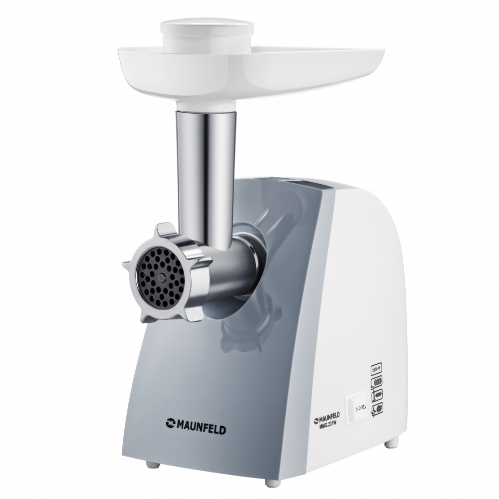 Мясорубка MAUNFELD MMG.231W																		 — описание, фото, цены в интернет-магазине PT Stores