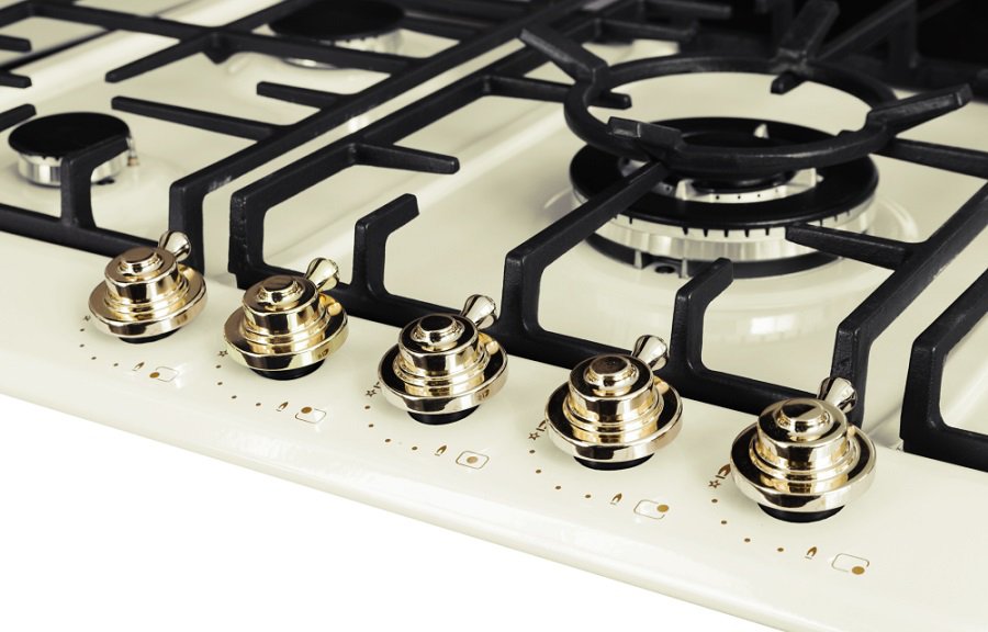 Купить Газовая варочная панель KUPPERSBERG FV 9TGRZ C Gold — Фото 3