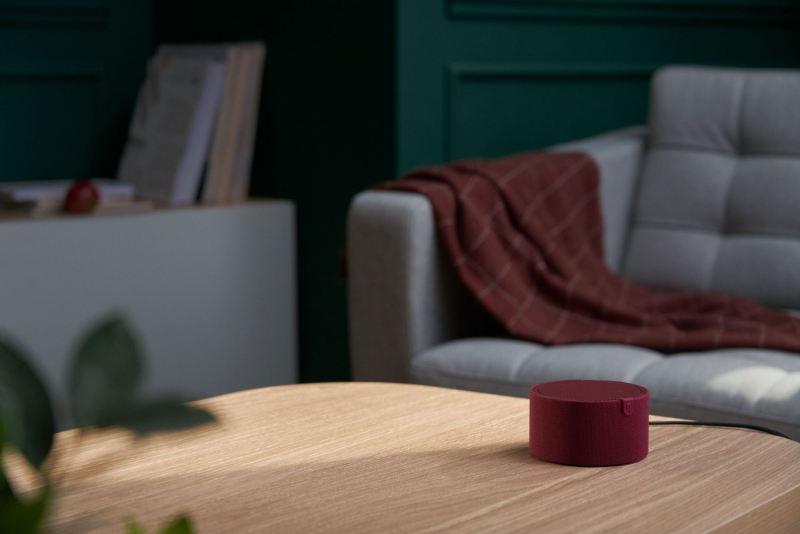 Купить Умная колонка Яндекс Я.Станция Мини 2 красная — Фото 2