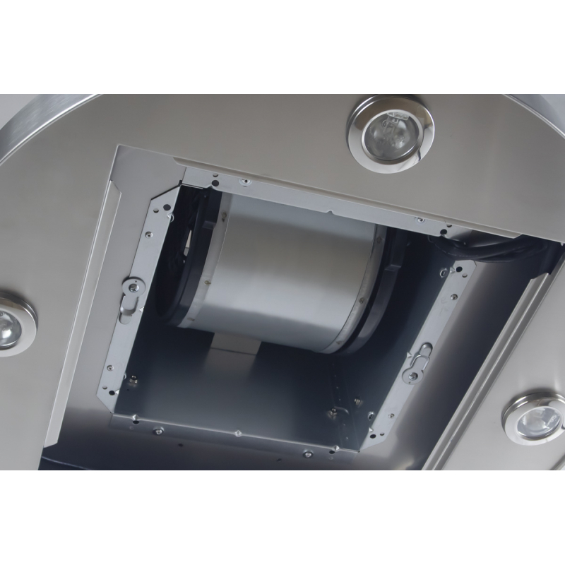 Купить Островная вытяжка MBS ZEBRINA 190 ISLAND GLASS — Фото 4