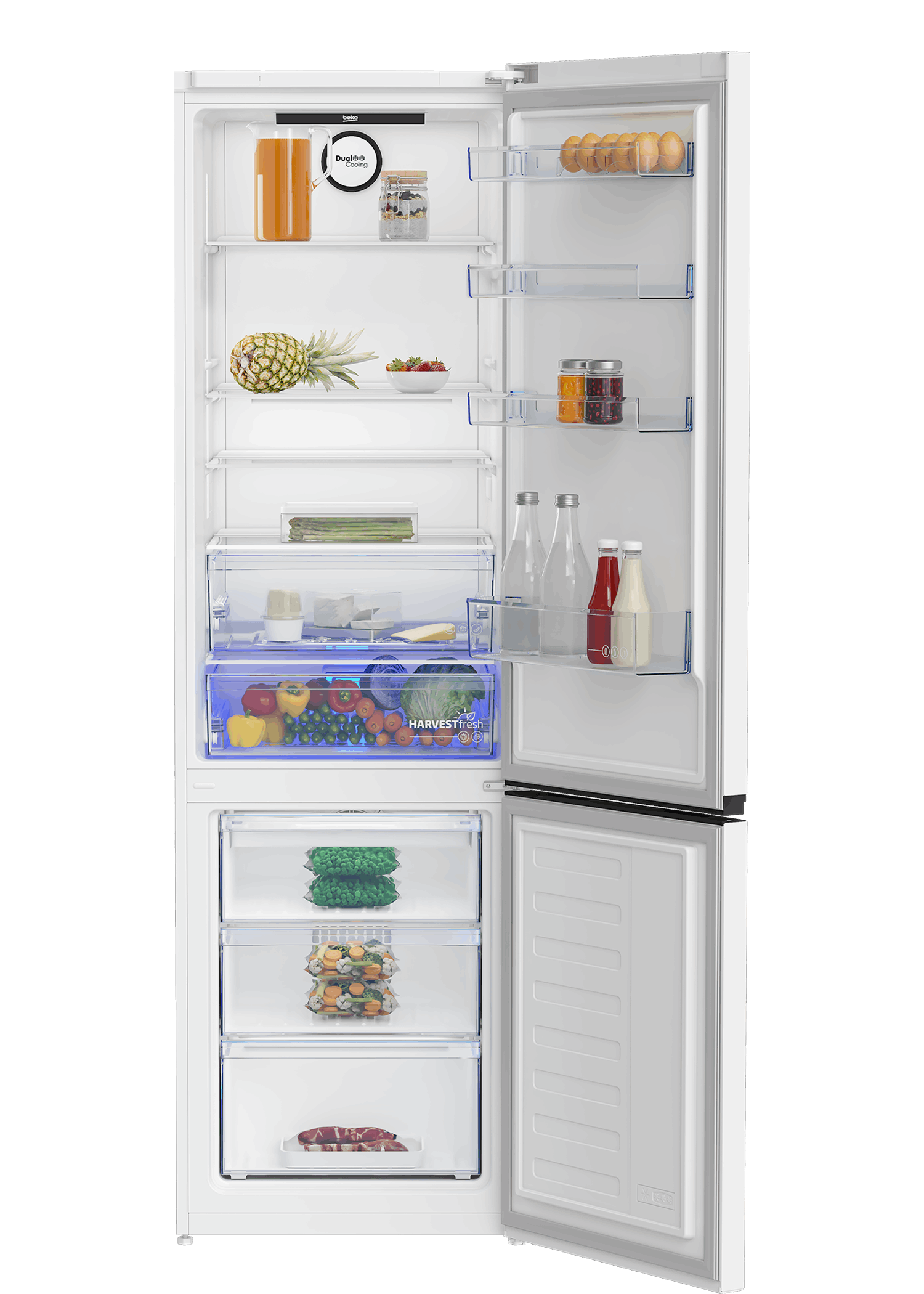 Купить Двухкамерный холодильник BEKO B3RCNK405HDW — Фото 3