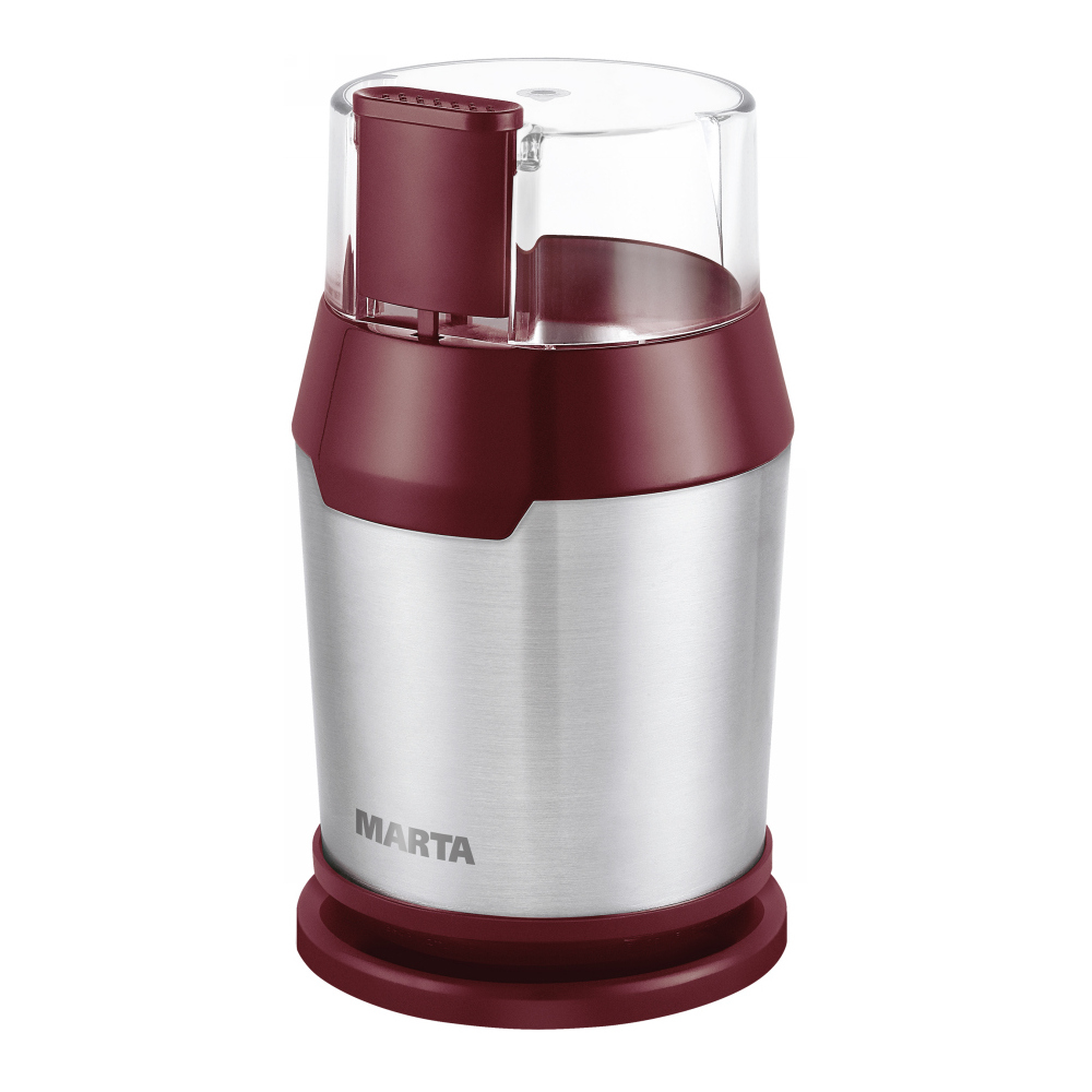 Кофемолка MARTA MT-2168 красный гранат																		 — описание, фото, цены в интернет-магазине PT Stores