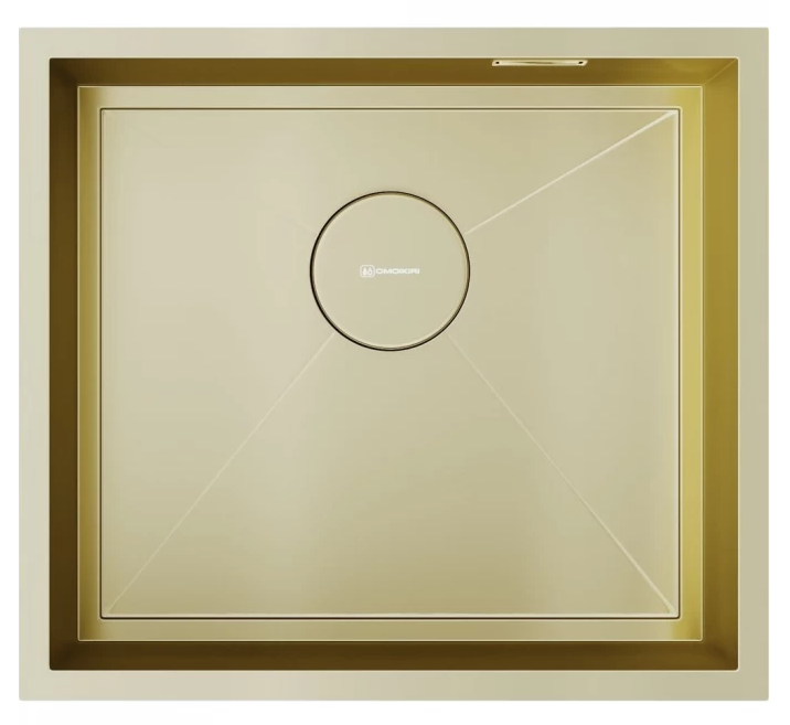 Мойка OMOIKIRI Kasen 49-16-LG нерж.сталь/светлое золото																		 — описание, фото, цены в интернет-магазине PT Stores