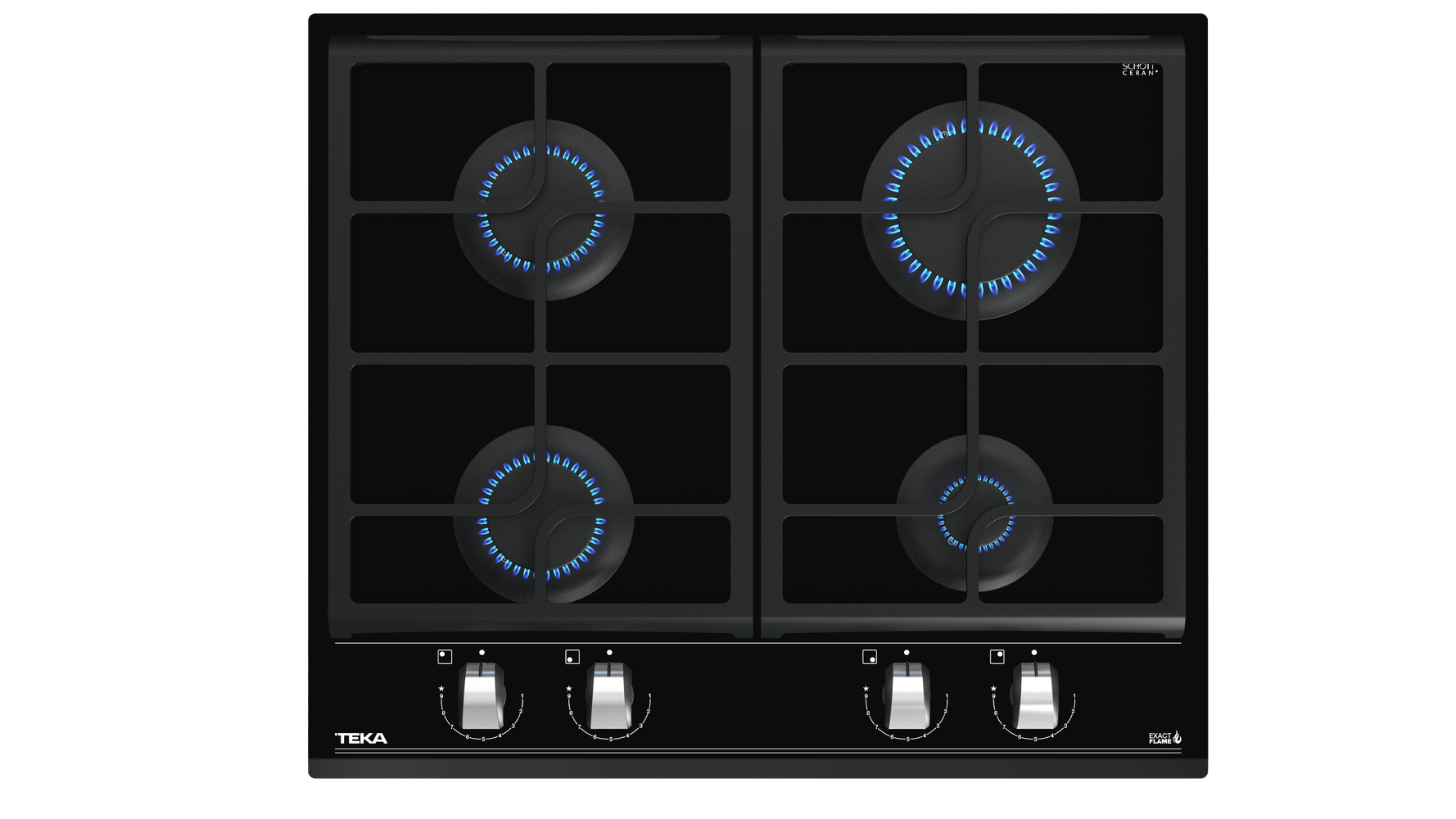 Газовая варочная панель TEKA GZC 64300 XBN BLACK																		 — описание, фото, цены в интернет-магазине PT Stores