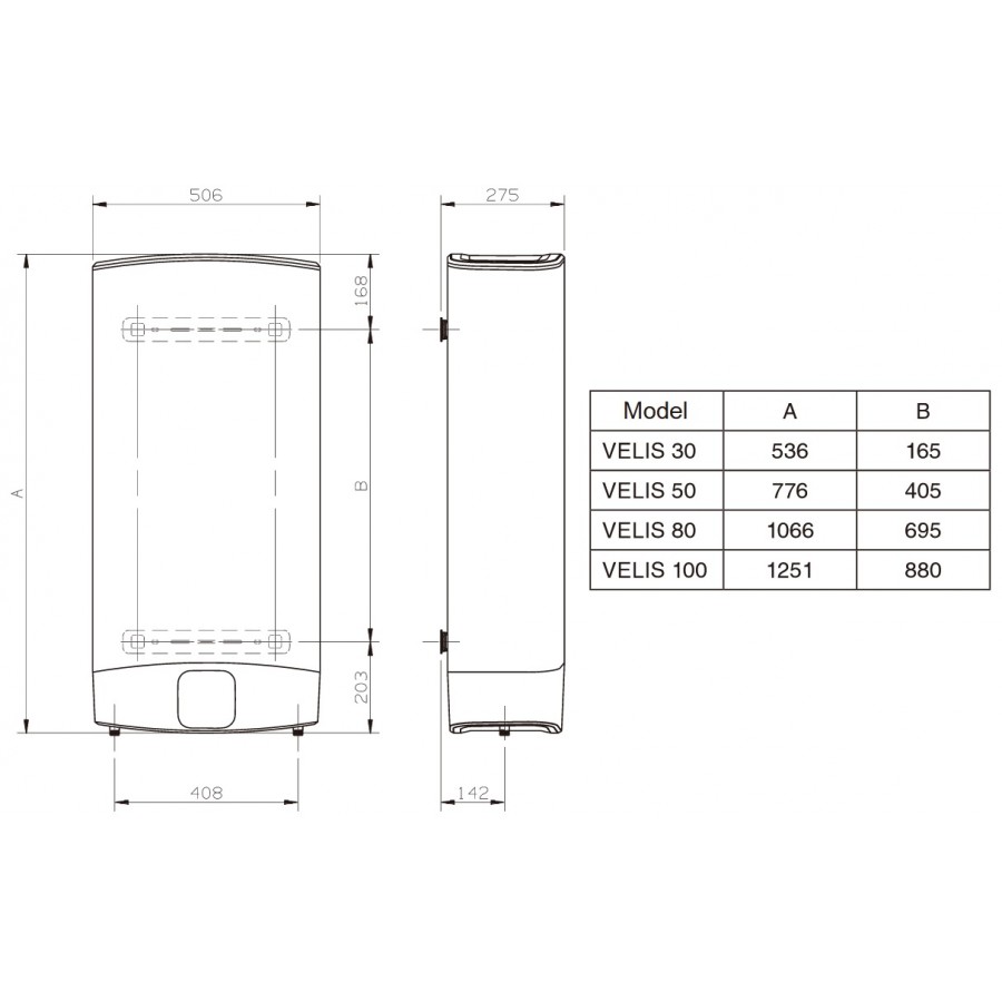 Купить Водонагреватель накопительный ARISTON ABS VLS EVO INOX QH 50 — Фото 4