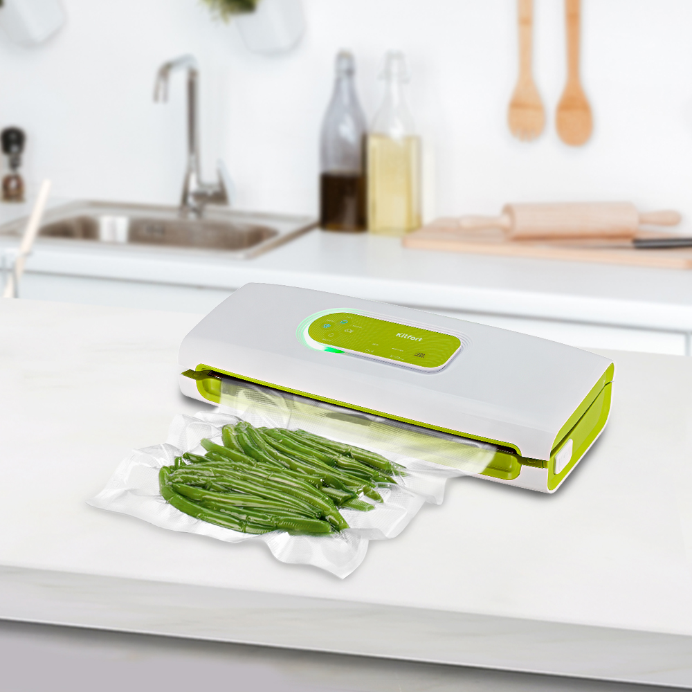 Купить Вакууматор Kitfort КТ-1511-2 белый/салатовый — Фото 4