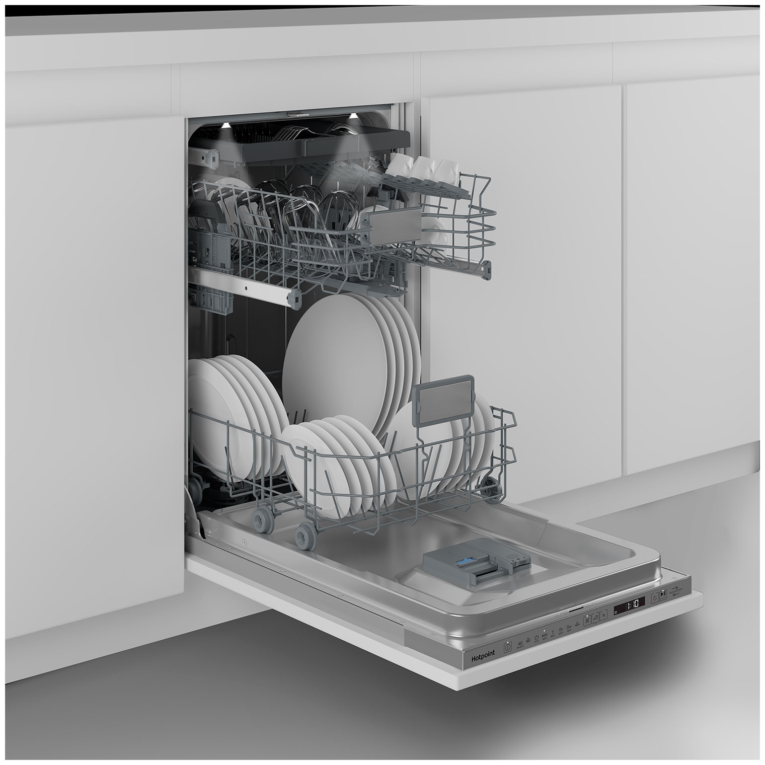 Купить Встраиваемая посудомоечная машина HOTPOINT-ARISTON HIS 2D85 DWT — Фото 3