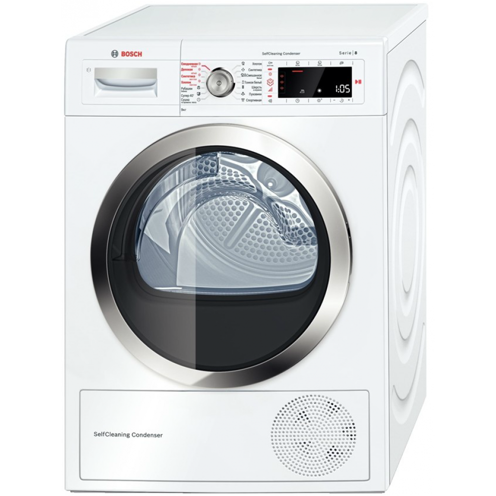 Сушильная машина BOSCH WTW 85560																		 — описание, фото, цены в интернет-магазине PT Stores