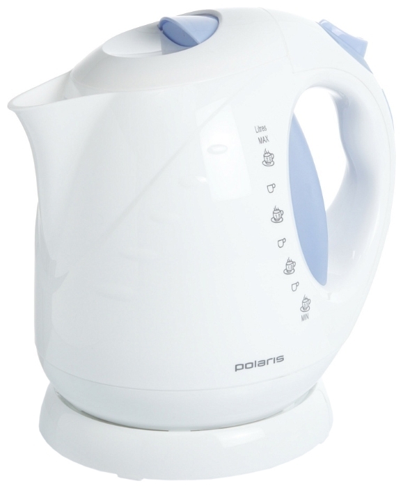 Чайник POLARIS PWK 2013C белый/синий																		 — описание, фото, цены в интернет-магазине PT Stores