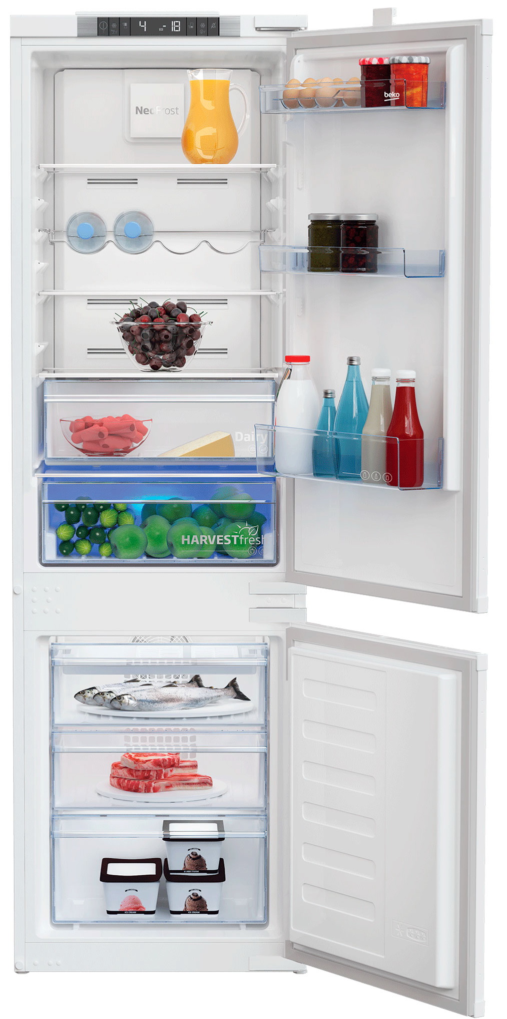 Купить Встраиваемый холодильник BEKO BCNA275E3S — Фото 2