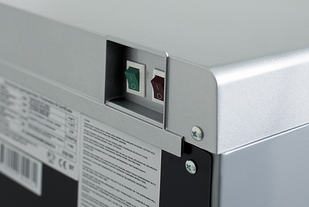 Купить Кулер для воды HotFrost 45AS напольный компрессорный серебристый — Фото 6