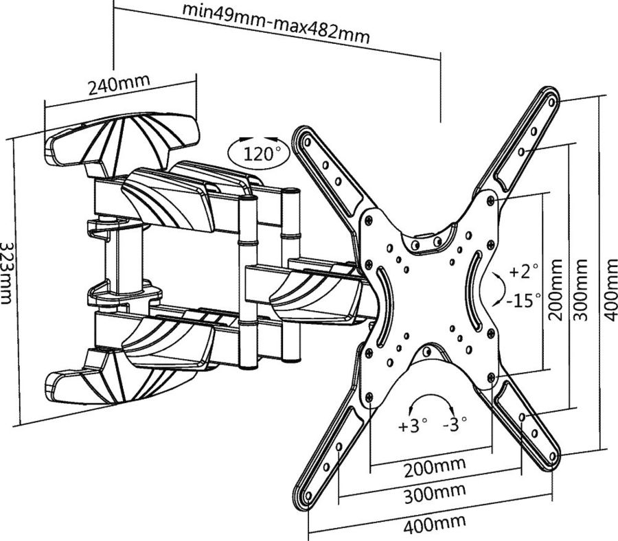 Купить Кронштейн ULTRAMOUNTS UM 907 — Фото 2