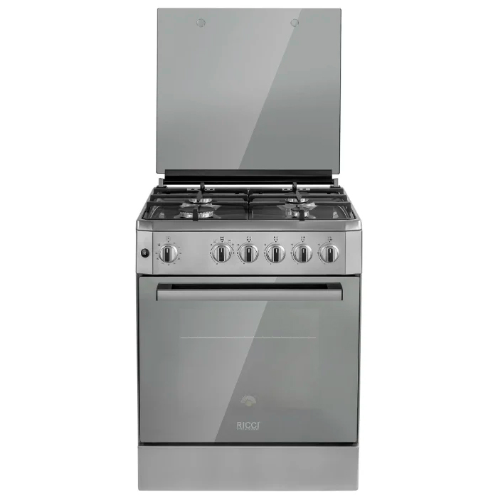 Газовая плита RICCI RGC 6001 IX																		 — описание, фото, цены в интернет-магазине PT Stores