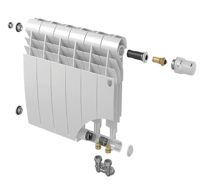 Купить Радиатор Royal Thermo BiLiner 350 /Noir Sable - 6 секц. — Фото 2