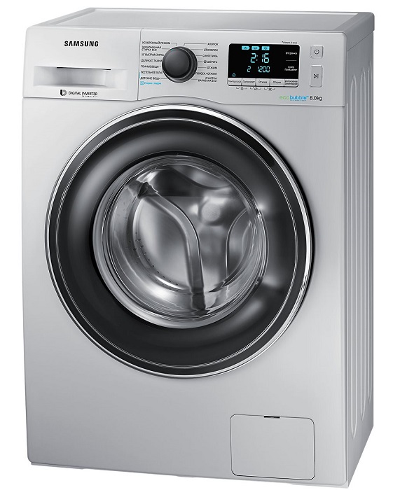 Купить Стиральная машина SAMSUNG WW80K62E07S — Фото 3