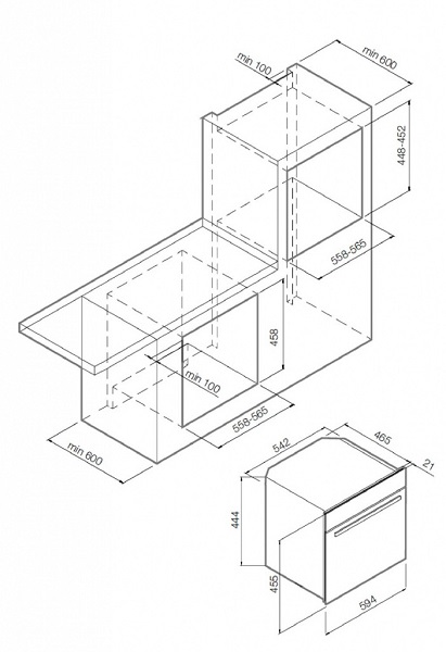 Купить Встраиваемая СВЧ печь GRAUDE MWGK 45.0 S — Фото 3