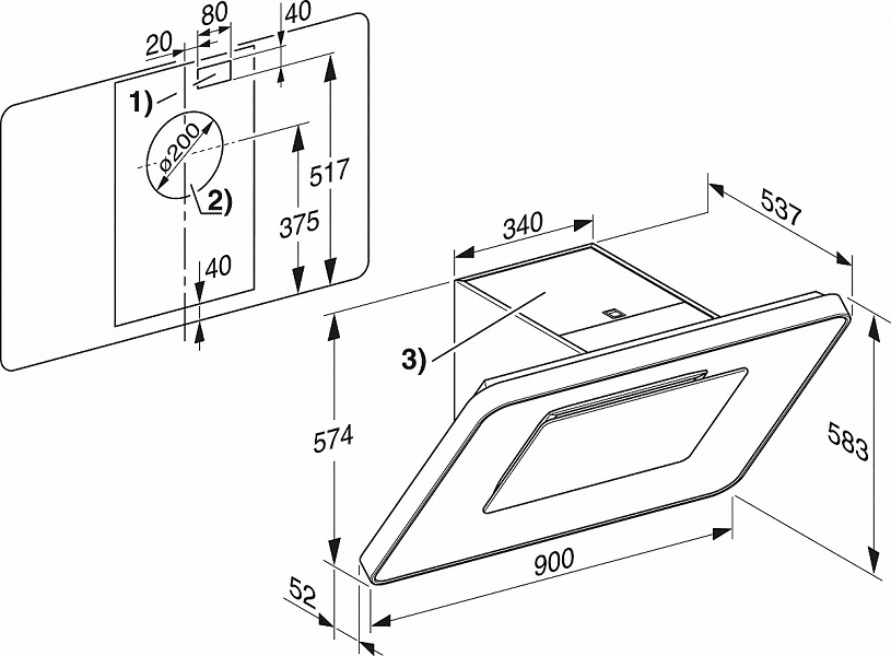 Купить Наклонная вытяжка MIELE DA6996W BRWS — Фото 6