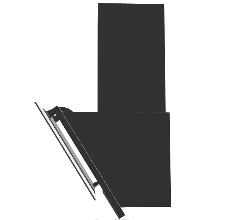 Купить Наклонная вытяжка ELIKOR Жемчуг 60 антрацит/черный — Фото 3