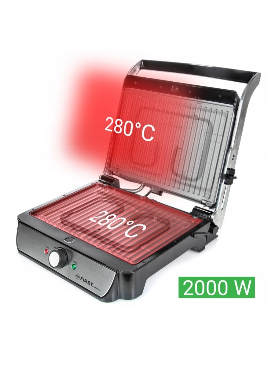 Купить Гриль электрический FIRST FA-5344-2 Black — Фото 3