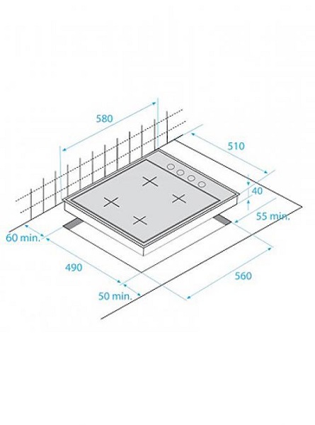 Купить Газовая варочная панель BEKO HIZG 64120 SX — Фото 2