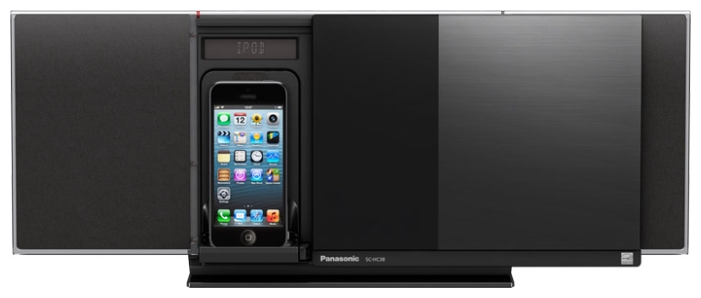 Музыкальный центр PANASONIC SC-HC38EE-K																		 — описание, фото, цены в интернет-магазине PT Stores