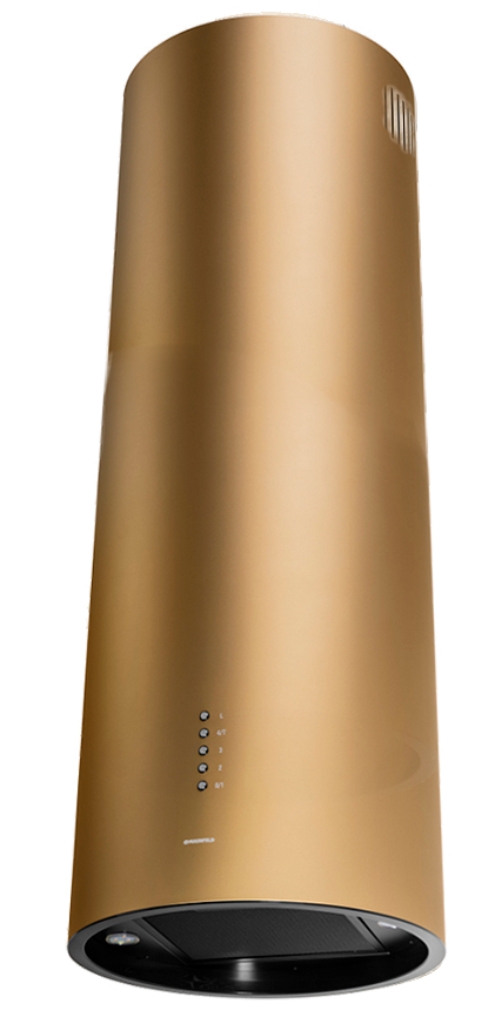 Островная вытяжка MAUNFELD Lee Isla 39 золотой																		 — описание, фото, цены в интернет-магазине PT Stores