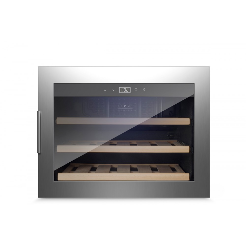 Винный шкаф CASO WineSafe 18 EB Inox																		 — описание, фото, цены в интернет-магазине PT Stores