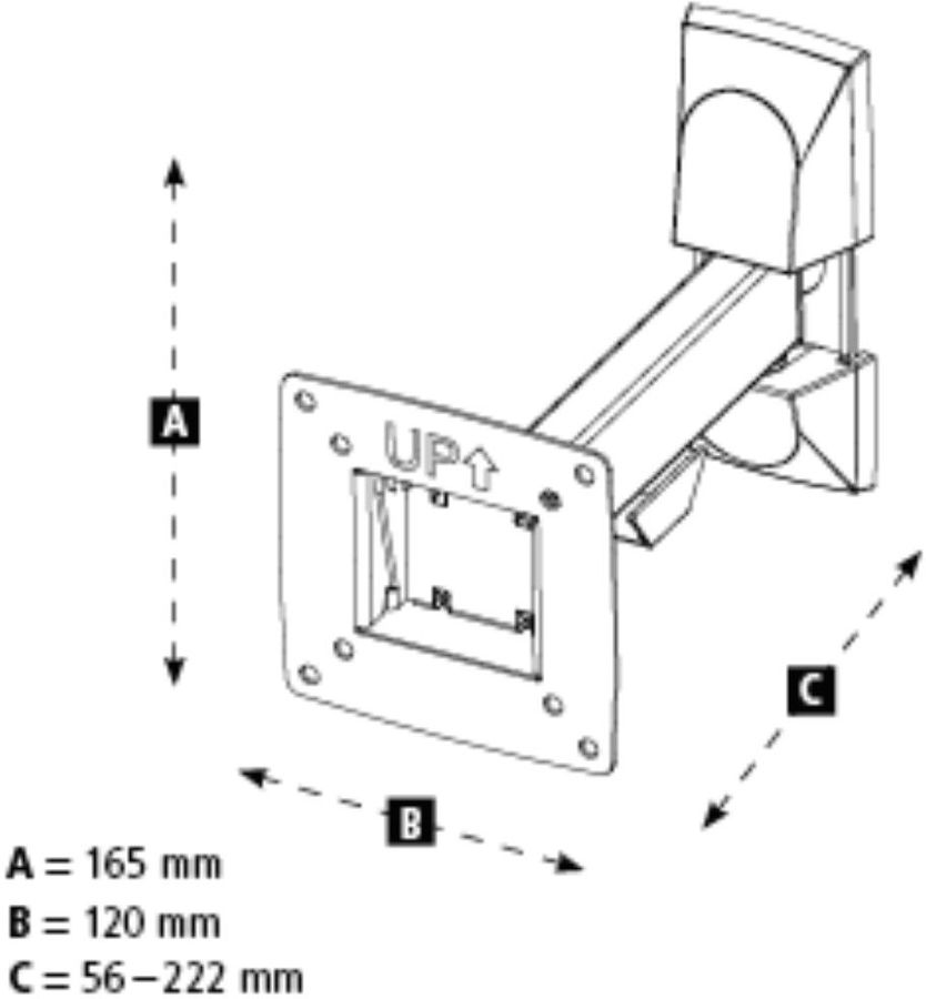 Купить Кронштейн Hama H-118113 черный — Фото 8