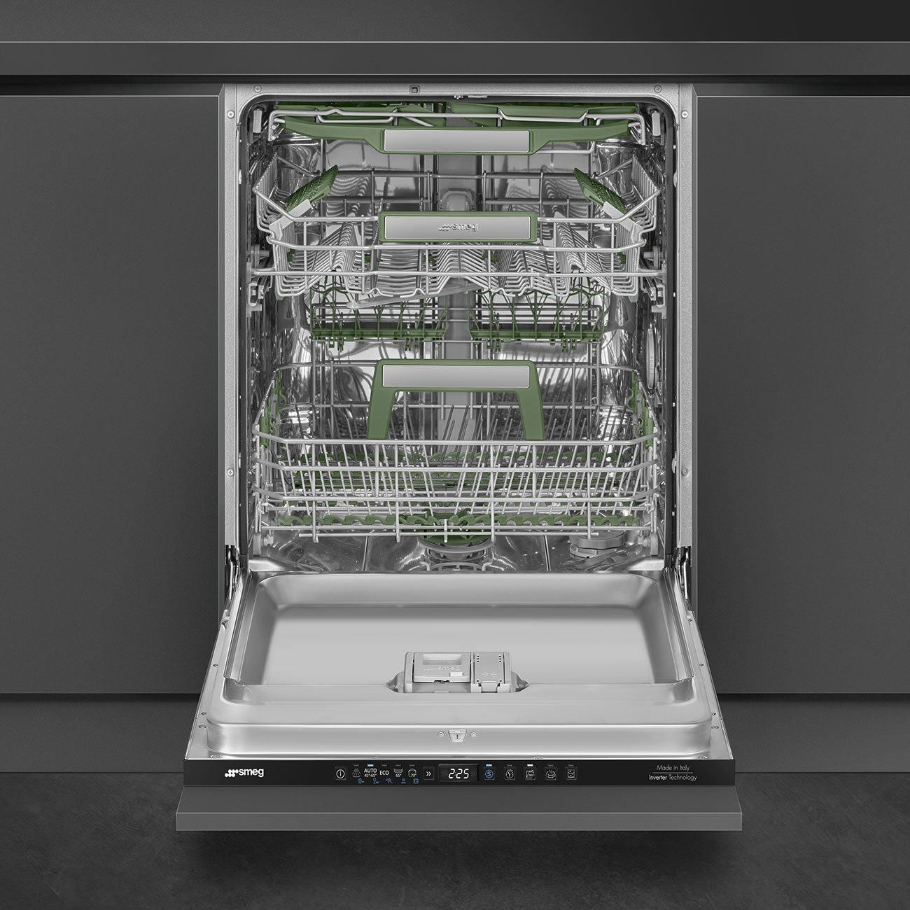 Купить Встраиваемая посудомоечная машина Smeg STL7322BQL — Фото 2