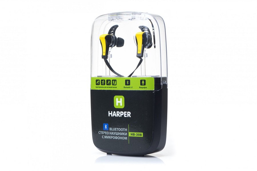 Купить Наушники HARPER HB-308 yellow — Фото 4