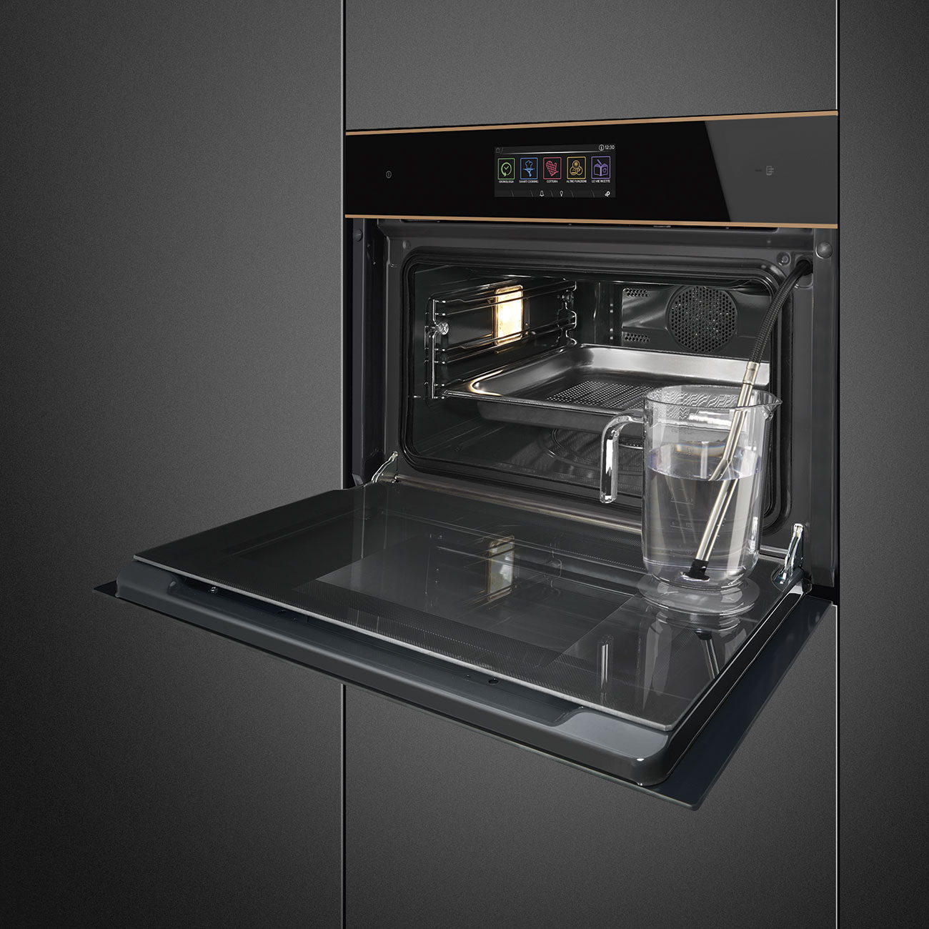 Купить Электрический духовой шкаф SMEG SF4606WVCPNR — Фото 5