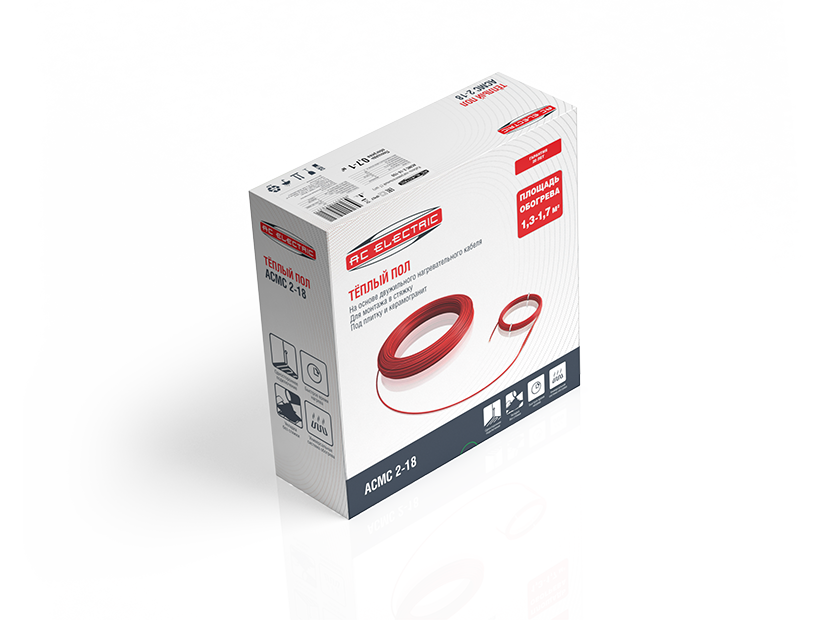 Купить Тёплый пол AC ELECTRIC ACMC 2-18-150 (комплект теплого пола) — Фото 2