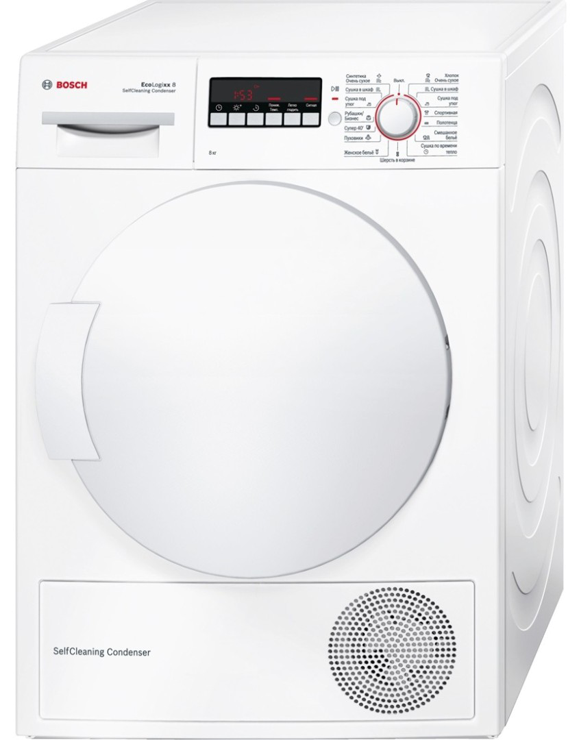 Сушильная машина BOSCH WTW 44261 OE																		 — описание, фото, цены в интернет-магазине PT Stores
