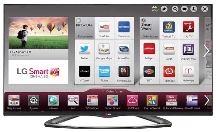 Телевизор LG 55LA660V																		 — описание, фото, цены в интернет-магазине PT Stores