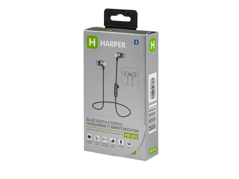 Купить Наушники HARPER HB-305 Silver — Фото 7