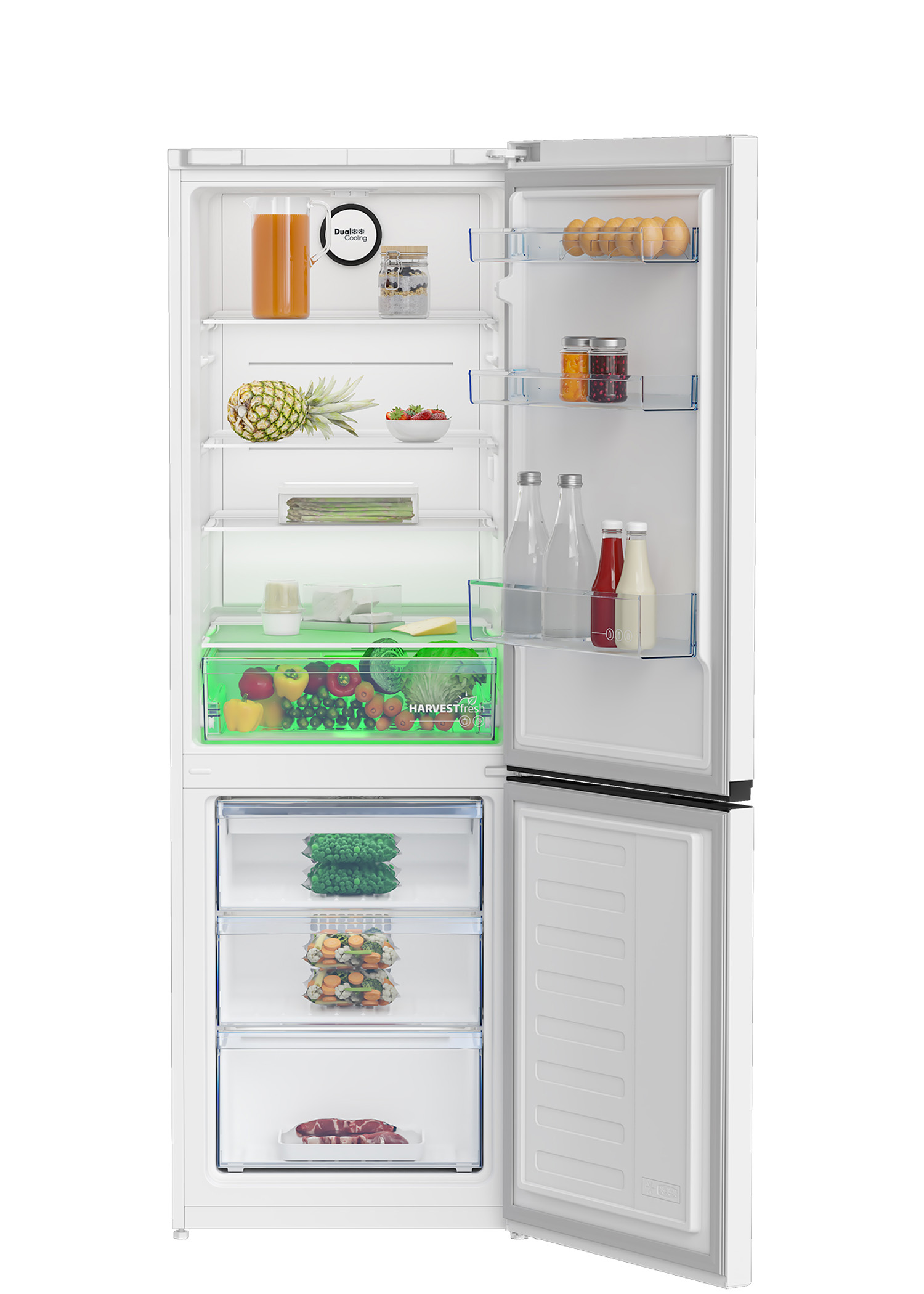 Купить Двухкамерный холодильник BEKO B1RCNK362W — Фото 2