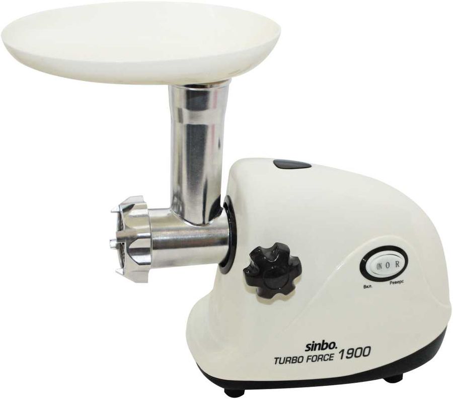 Купить Мясорубка Sinbo SHB 3160 1900Вт белый/черный — Фото 2